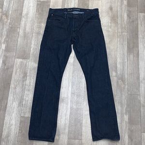 Mens Ralph Lauren Straight Dark Denim Jeans